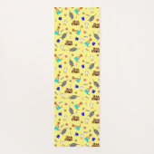 Oliver The Otter Summer Beach Vacation Pattern Yogamatte (Rückseite)