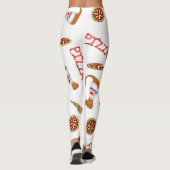 Oliver The Otters Birthday Party destruktiert Leggings (Rückseite)