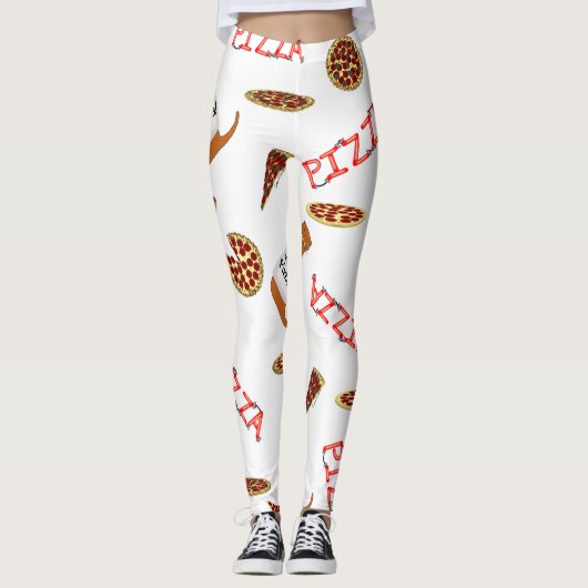 Oliver The Otters Birthday Party destruktiert Leggings (Vorderseite)