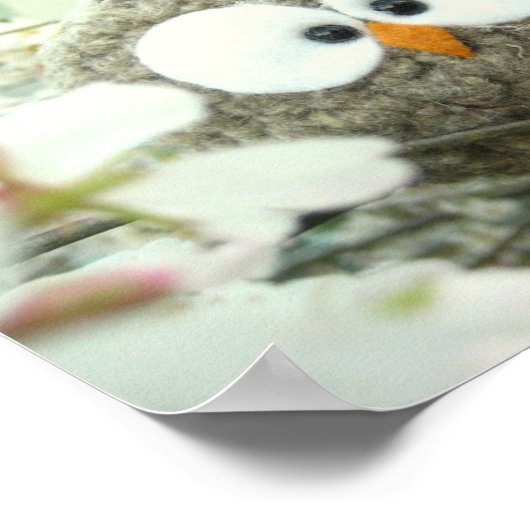 Oliver the Owl Poster (Ecke)