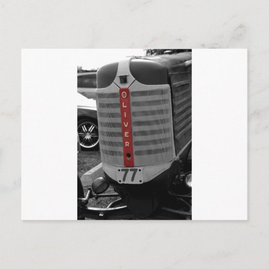 Oliver Tractor Postkarte (Vorderseite)
