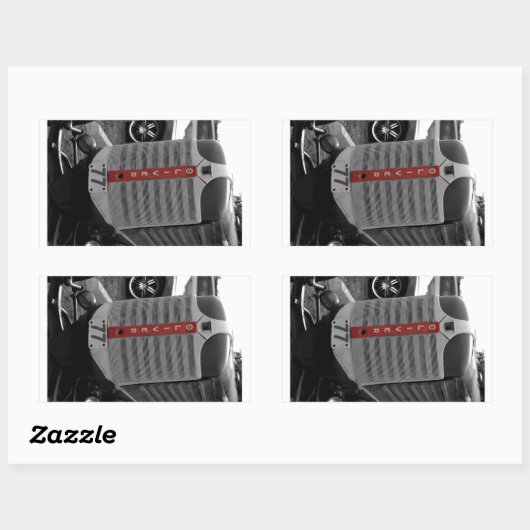 Oliver Tractor Rechteckiger Aufkleber (Blatt)