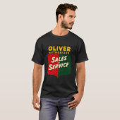 Oliver Tractors und Ausrüstung USA T-Shirt (Vorne ganz)