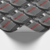 Oliver-Traktor Geschenkpapier (Ecke)