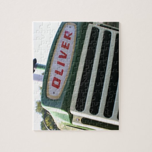 Oliver Traktor Puzzle einzigartige Geschenkideen (Vertikal)