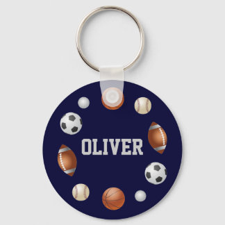 Oliver World of Sports Key Chain - Blue Schlüsselanhänger