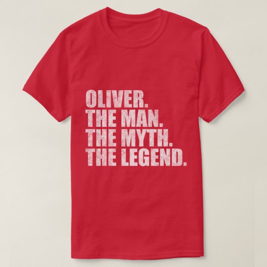 OliverOliver Name Oliver mit Namen T-Shirt (Design vorne)