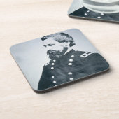 OliverOtis Howard (b/w Foto) Getränkeuntersetzer (Linke Seite)