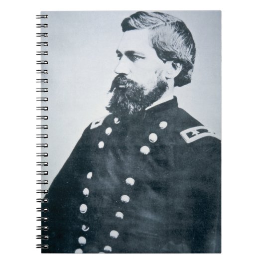 OliverOtis Howard (b/w Foto) Notizblock (Vorderseite)