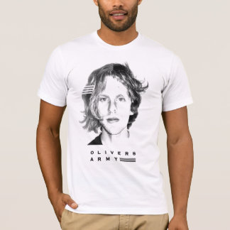 Olivers Armee-Gesichts-Abziehbild T-Shirt