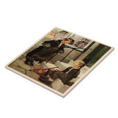 Olivers erstes Treffen Jessie Willcox Dickens Fliese (Seite)