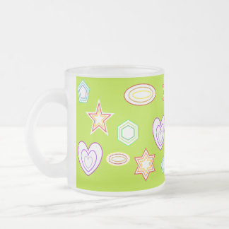 Olivfarbene Formen Tasse