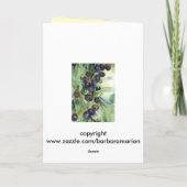 Olivgalare Karte (Rückseite)