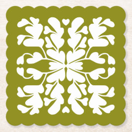 Olivgrün Deko Untersetzer