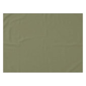 Olivgrün, erdgrün, solide Farbe drucken Tischdecke (Vorderseite (Horizontal))