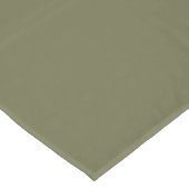 Olivgrün, erdgrün, solide Farbe drucken Tischdecke (Schrägansicht)