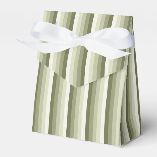 Olivgrün-Schattenstreifen Geschenkschachtel (Vorderseite)