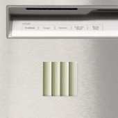 Olivgrün-Schattenstreifen Magnet (In Situ (Geschirrspüler))