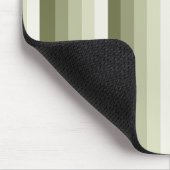 Olivgrün-Schattenstreifen Mousepad (Ecke)