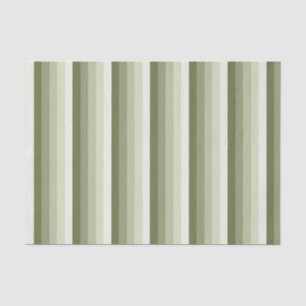 Olivgrün-Schattenstreifen Seidenpapier
