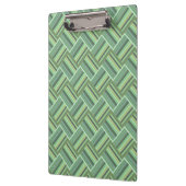Olivgrün Streifen Klemmbrett (Links)