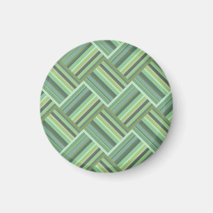 Olivgrün Streifen Magnet