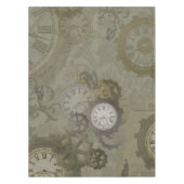 Olivgrün, Vintag Tischdecke (Vorderseite)