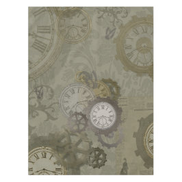 Olivgrün, Vintag Tischdecke