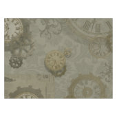 Olivgrün, Vintag Tischdecke (Vorderseite (Horizontal))