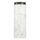 Olivgrüne Niederlassung des Watercolor verlässt Thermosbecher (Rückseite)