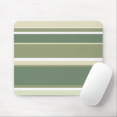 Olivgrüne Streifen Mousepad (Mit Mouse)