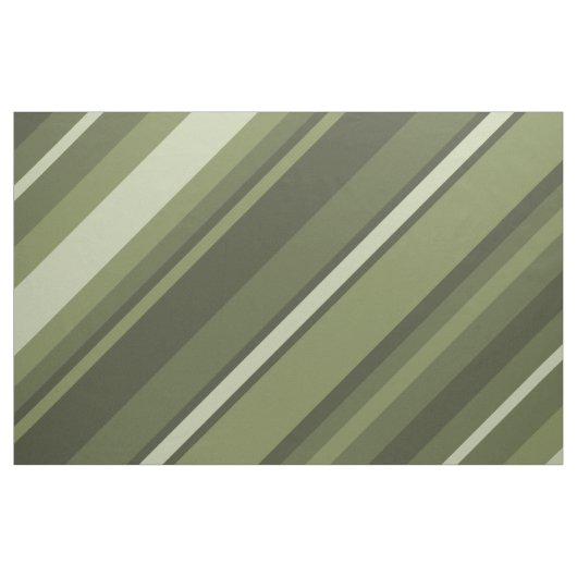 Olivgrüne Streifen Stoff (Fat Quarter (45,7 x 55,9 cm))