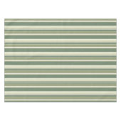 Olivgrüne Streifen Tischdecke (Vorderseite (Horizontal))