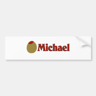 Olivgrüner (i-Liebe) Michael Autoaufkleber