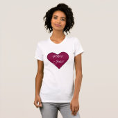 Olivgrüner Saft bedeutet i-Liebe Sie T-Shirt (Vorne ganz)
