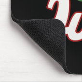 Olivgrüner Saft Mousepad (Ecke)