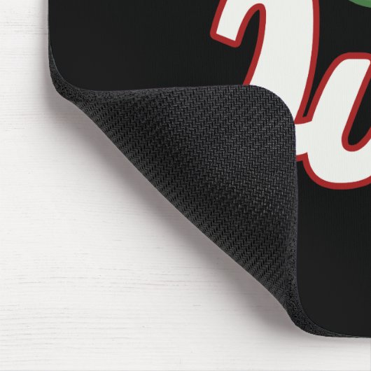 Olivgrüner Saft Mousepad (Ecke)