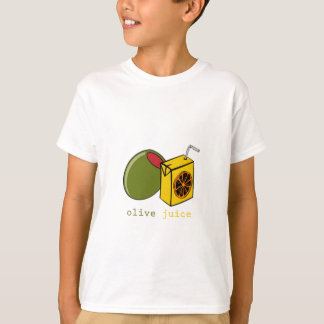 Olivgrüner Saft T-Shirt