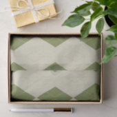 Olivgrünes Argyle-Diamantmuster Seidenpapier (Geschenk)