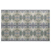 Olivgrünes Marine-und Creme-Gewebe Ikat Boho Stoff (Fat Quarter (45,7 x 55,9 cm))