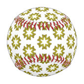 Olivgrünes Muster Baseball (Rückseite)