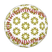 Olivgrünes Muster Baseball (Vorderseite Links)