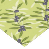 Olivgrünes Muster Tischdecke (Schrägansicht)