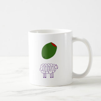 Olivgrünes Mutterschaf Kaffeetasse