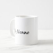 Olivgrünes Nonno Kaffeetasse (Vorderseite Links)