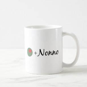 Olivgrünes Nonno Kaffeetasse