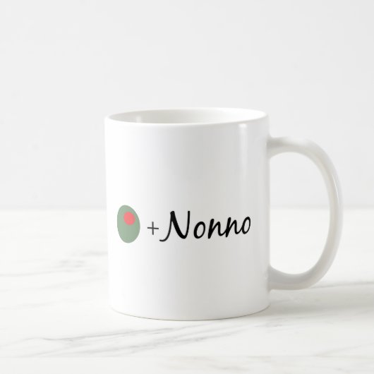 Olivgrünes Nonno Kaffeetasse (Rechts)