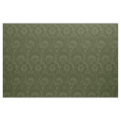 Olivgrünes Renaissance-Blumenmuster Stoff (Yard (91,4 cm))