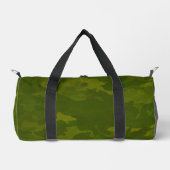 Olivgrünes Tarnmuster Duffle Bag (Vorderseite)