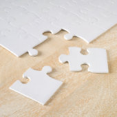 Olivgrünes weißes Ombre Puzzle (Seite)